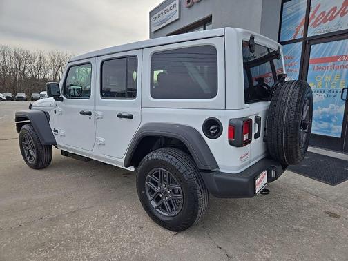 Bright White Clear-Coat Exterior Paint 2026 Jeep Wrangler Sport S