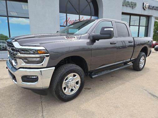 Granite Crystal Metallic Clear-Coat Exterior Paint 2026 RAM 2500 Tradesman Crew Cab 4x4 6'4' Box