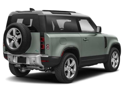 Pangea Green Metallic 2021 Land Rover Defender 90 First Edition