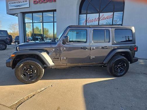 Granite Crystal Metallic Clear-Coat Exterior Paint 2026 Jeep Wrangler Sport