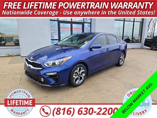 Deep Sea Blue 2021 Kia Forte LXS