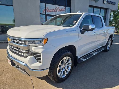 Summit White 2023 Chevrolet Silverado 1500 LTZ