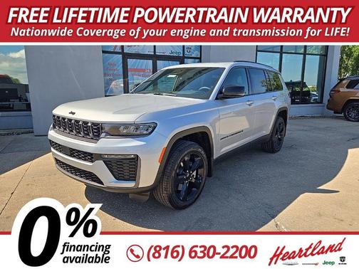 Silver Zynith Exterior Paint 2026 Jeep Grand Cherokee Limited