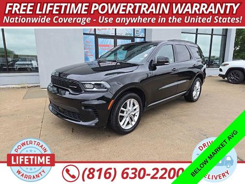 DB Black Crystal Clearcoat 2024 Dodge Durango GT Plus