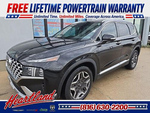 Twilight Black 2022 Hyundai SANTA FE Limited