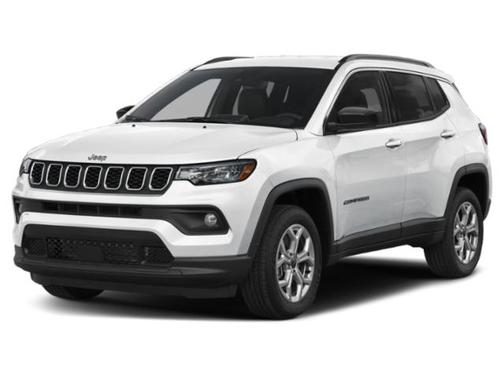 Bright White Clear-Coat Exterior Paint 2026 Jeep Compass Latitude