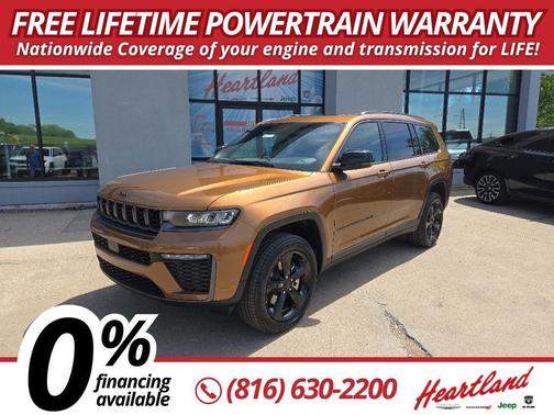 Copper Shino Metallic Clear-Coat Exterior Paint 2026 Jeep Grand Cherokee Limited