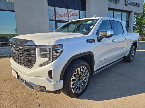 White Frost Tricoat 2024 GMC Sierra 1500 Denali Ultimate