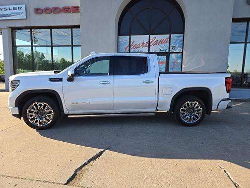 White Frost Tricoat 2024 GMC Sierra 1500 Denali Ultimate