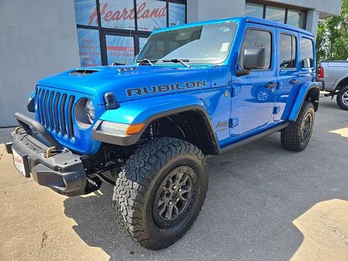 Hydro Blue Pearlcoat 2022 Jeep Wrangler Unlimited Rubicon 392