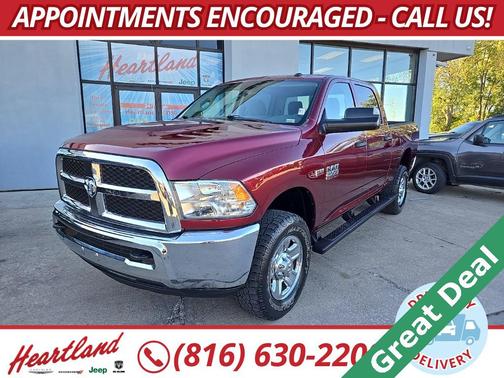 2018 RAM 2500 Tradesman Crew Cab 4x4 6'4' Box