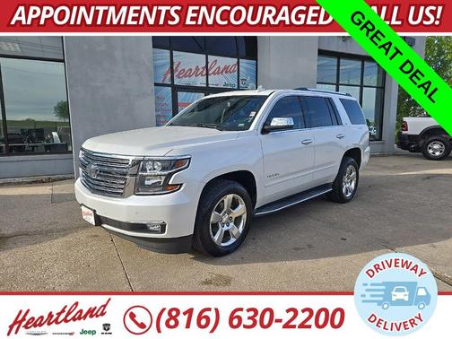Iridescent Pearl Tricoat 2016 Chevrolet Tahoe LTZ