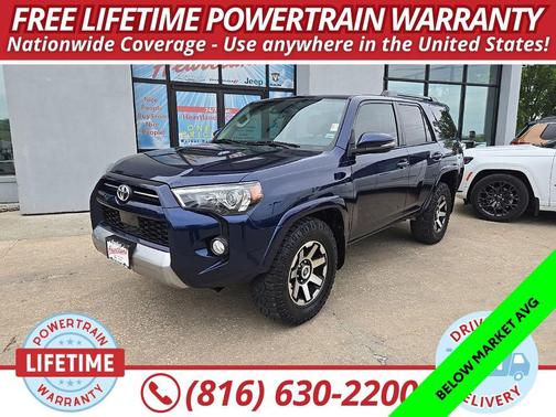 Nautical Blue Metallic 2020 Toyota 4Runner TRD Off Road Premium