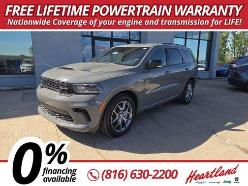 Destroyer Gray Clear-Coat Exterior Paint 2026 Dodge Durango GT Plus