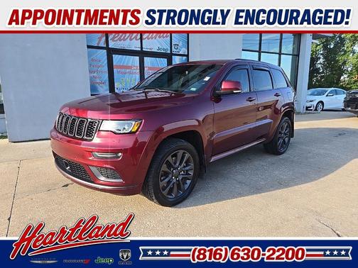 Velvet Red Pearlcoat 2019 Jeep Grand Cherokee High Altitude