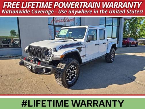 Bright White Clear-Coat Exterior Paint 2026 Jeep Gladiator Shadow Ops