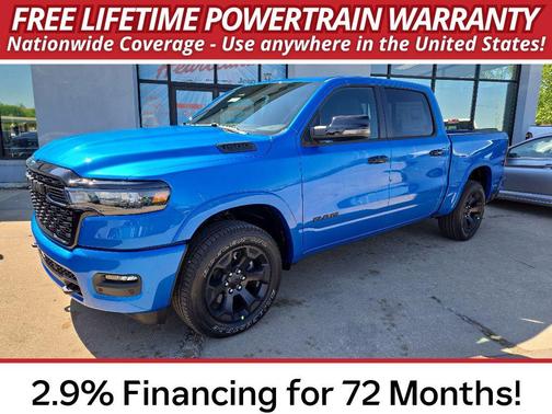 Hydro Blue Pearl-Coat Exterior Paint 2026 RAM 1500 Big Horn/Lone Star