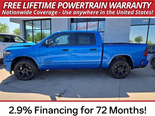 Hydro Blue Pearl-Coat Exterior Paint 2026 RAM 1500 Big Horn/Lone Star