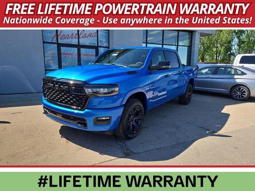 Hydro Blue Pearl-Coat Exterior Paint 2026 RAM 1500 Big Horn/Lone Star