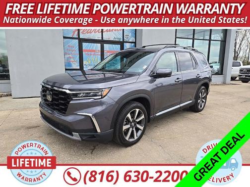Gray 2024 Honda Pilot Elite