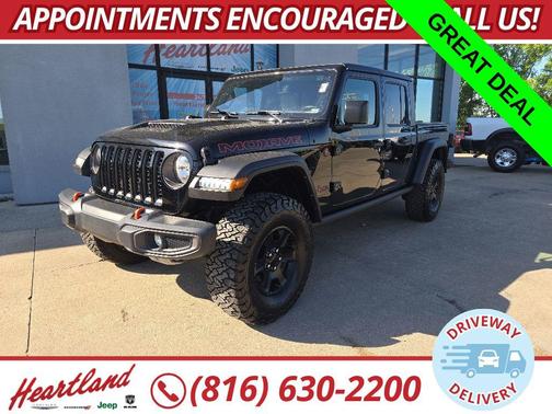 Black Clearcoat 2023 Jeep Gladiator Mojave 4x4