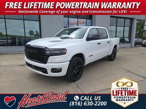 Ivory White Tri-Coat Pearl-Coat Exterior Paint 2026 RAM 1500 Laramie