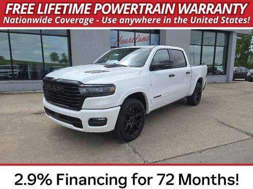 Ivory White Tri-Coat Pearl-Coat Exterior Paint 2026 RAM 1500 Laramie