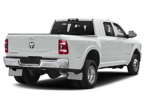 Bright White Clearcoat 2019 RAM 3500 Laramie Mega Cab 4x4 6'4' Box