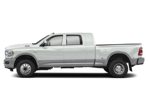 Bright White Clearcoat 2019 RAM 3500 Laramie Mega Cab 4x4 6'4' Box