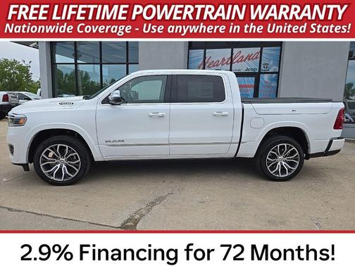 Ivory White Tri-Coat Pearl-Coat Exterior Paint 2026 RAM 1500 ST