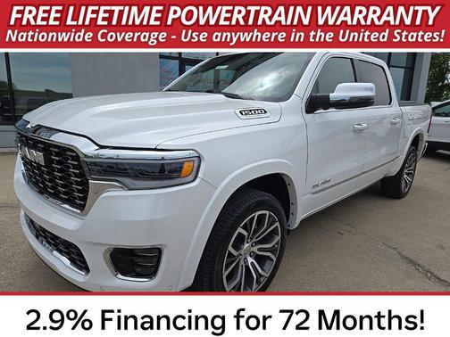 Ivory White Tri-Coat Pearl-Coat Exterior Paint 2026 RAM 1500 ST