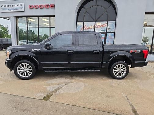 Shadow Black 2018 Ford F-150 Lariat