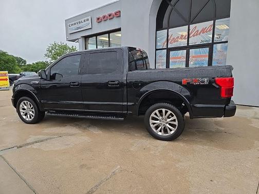 Shadow Black 2018 Ford F-150 Lariat