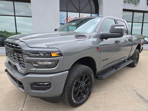 Ceramic Gray Clear-Coat Exterior Paint 2026 RAM 2500 Big Horn Crew Cab 4x4 6'4' Box