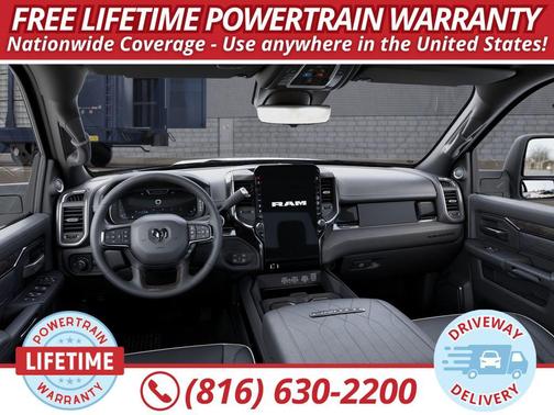 Bright White Clear-Coat Exterior Paint 2026 RAM 2500 Limited Crew Cab 4x4 6'4' Box