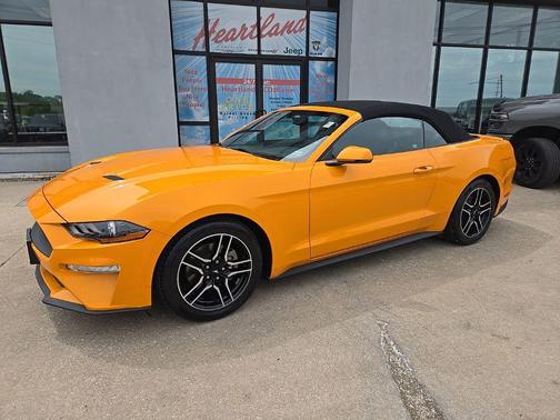 Orange Fury Metallic Tri-Coat 2018 Ford Mustang EcoBoost Premium