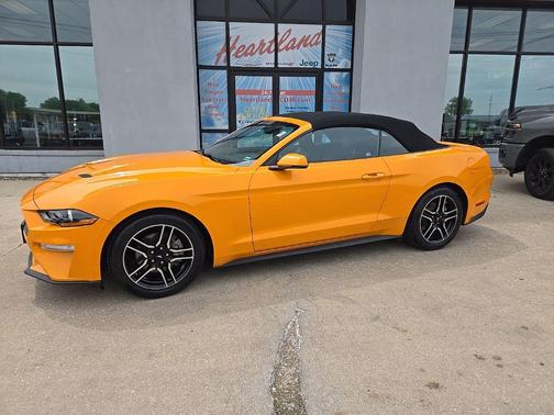 Orange Fury Metallic Tri-Coat 2018 Ford Mustang EcoBoost Premium