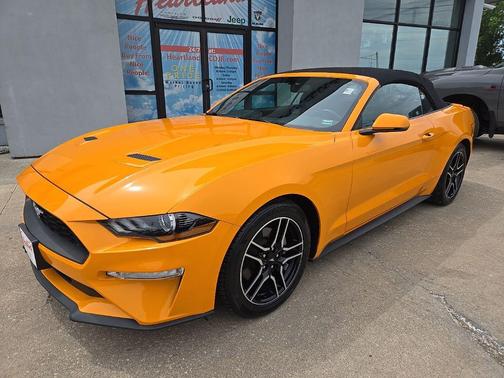 Orange Fury Metallic Tri-Coat 2018 Ford Mustang EcoBoost Premium