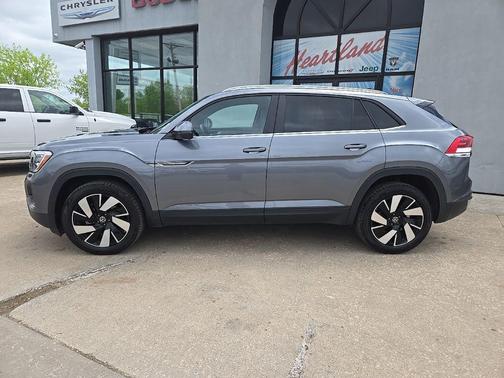 Gray 2024 Volkswagen Atlas Cross Sport 2.0T SE w/Technology 4MOTION