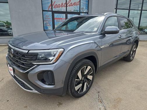 Gray 2024 Volkswagen Atlas Cross Sport 2.0T SE w/Technology 4MOTION