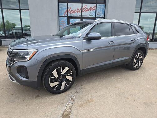 Gray 2024 Volkswagen Atlas Cross Sport 2.0T SE w/Technology 4MOTION