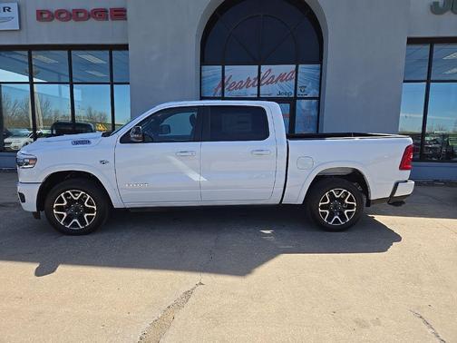 Bright White Clear-Coat Exterior Paint 2026 RAM 1500 Laramie