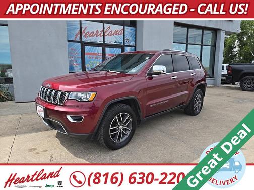 Velvet Red Pearlcoat 2018 Jeep Grand Cherokee Limited