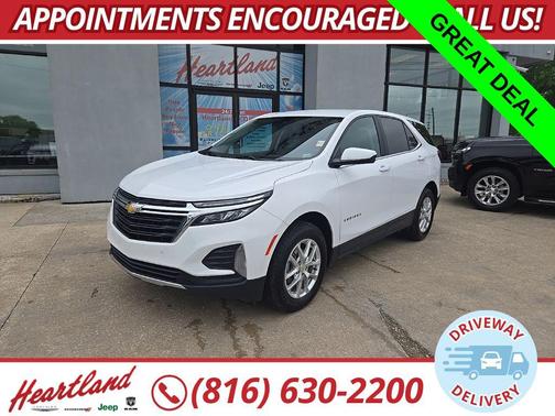 Summit White 2024 Chevrolet Equinox 1LT