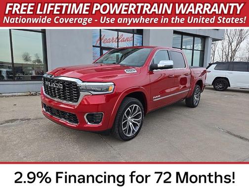 Molten Red Pearl-Coat Exterior Paint 2026 RAM 1500 ST