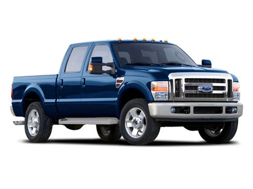 Black Clearcoat 2008 Ford F-350 King Ranch