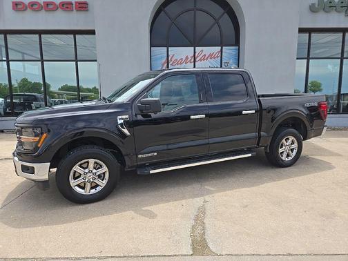 Agate Black Metallic 2024 Ford F-150 XLT