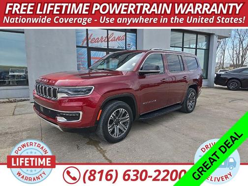 Velvet Red Pearlcoat 2024 Jeep Wagoneer Series II 4x4