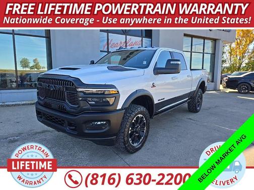 Bright White Clearcoat 2025 RAM 2500 Power Wagon
