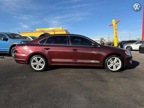 Burgundy 2013 Volkswagen Passat 2.0 TDI SE w/ Sunroof